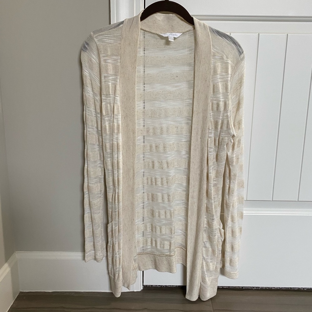 Charming Charlie Cardigan Ivory Size Small